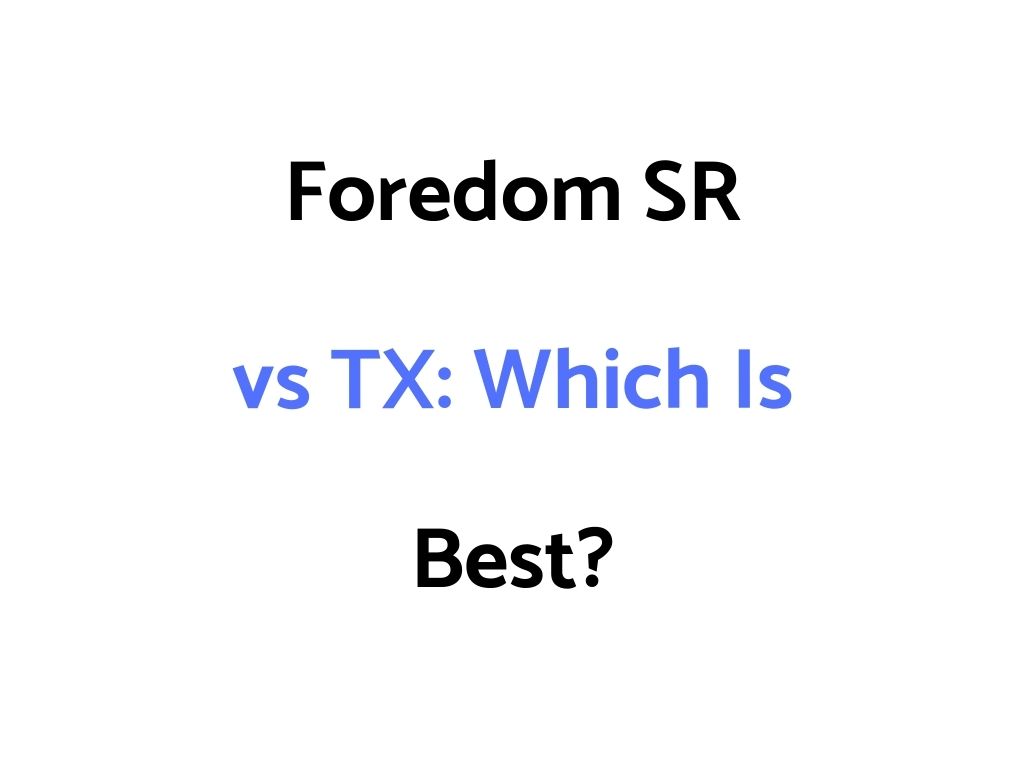 Foredom SR vs TX: Which Is Best For You?
